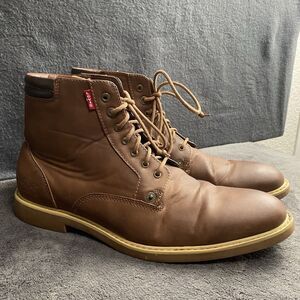 Levi's Windham UL Fashion Casual Hiker Boot (Dark Tan) Synthetic Mens Size 12